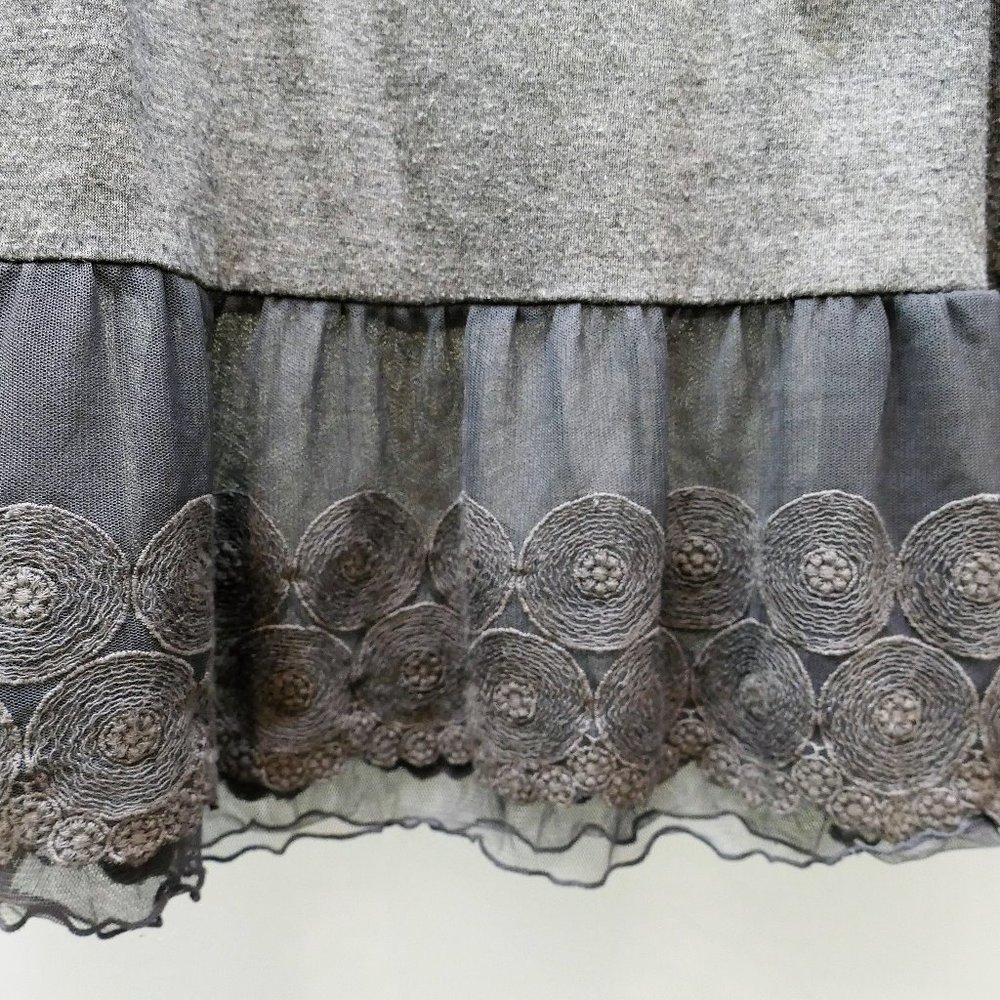 O2 Collection Gray Lace Trim Slip Size M - Picture 5 of 8
